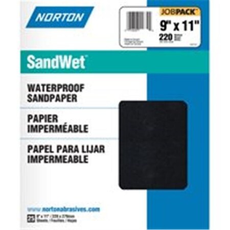 Norton Co Norton 1226 Wet Dry Job Pack 220 9 x 11 In. 3307063